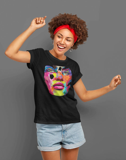 Face Woman T-shirt Tonnhero