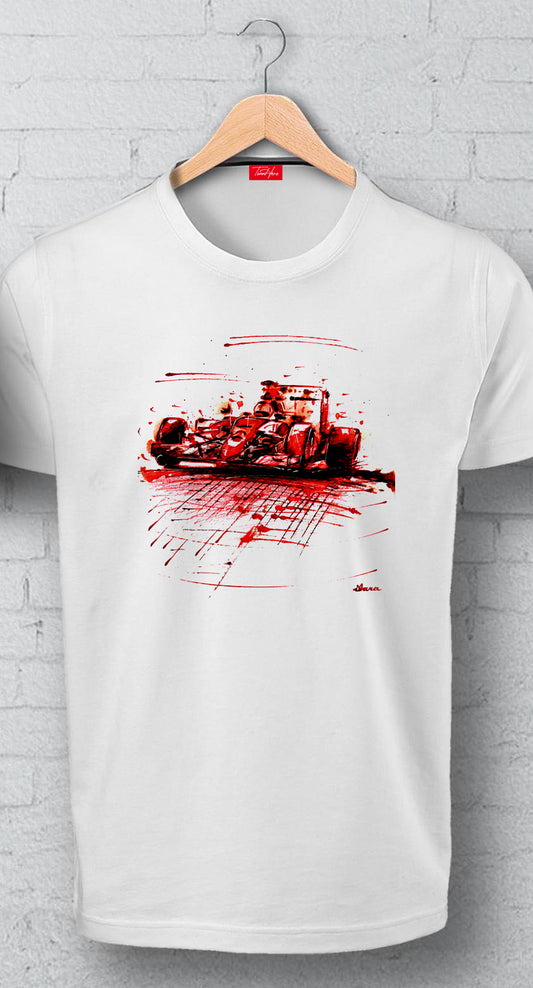 F1 Collector T-shirt By Henri Ibara