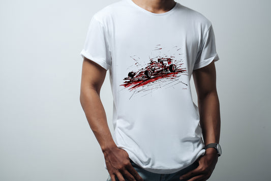 F1 T-shirt Men By Henri Ibara